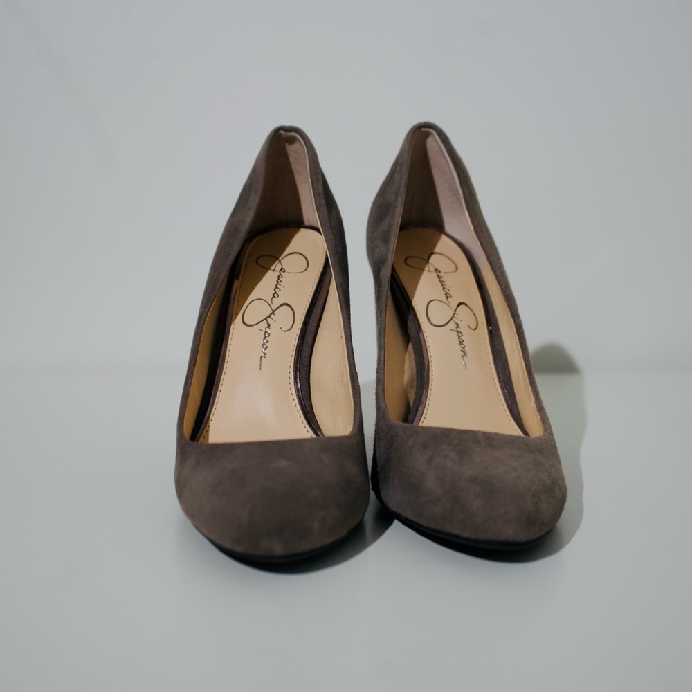 Jessica Simpson Belemo Block Heel gray - Picture 3 of 4